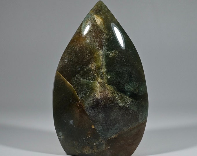Colorful Ocean Jasper Freeform/Flame