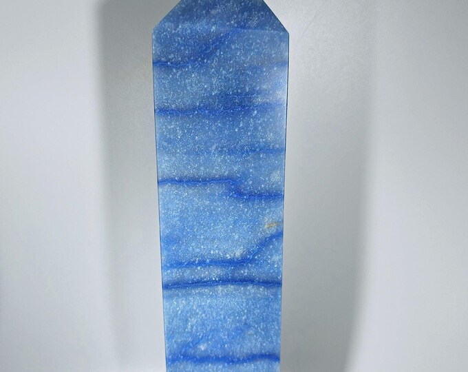9.9" Blue Aventurine Tower