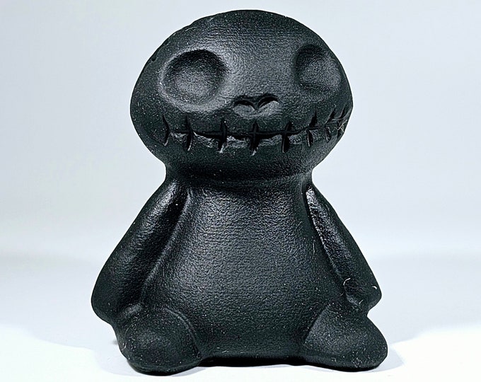 Obsidian Voodoo Doll Carving