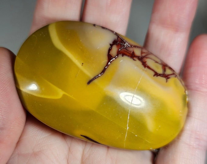 Mookaite Palm Stone