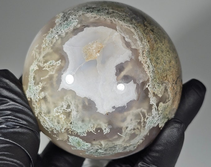 61mm Moss Agate Sphere