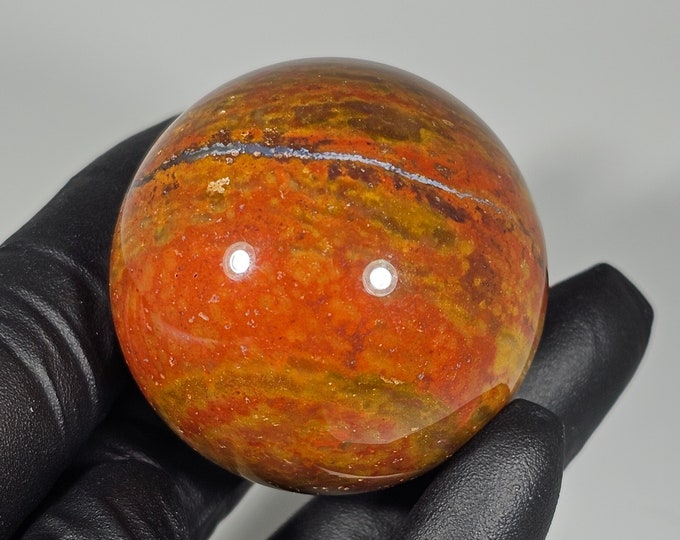 38mm Colorful Ocean Jasper Sphere
