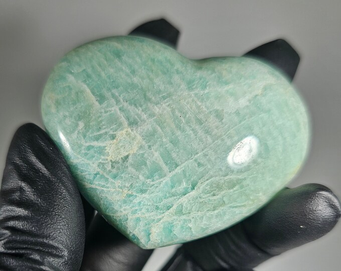 Amazonite Heart