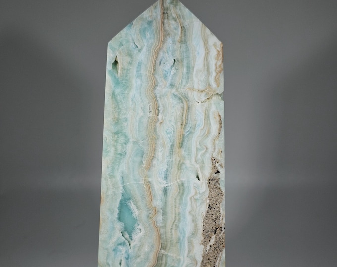 Hemimorphite Tower 5.5"