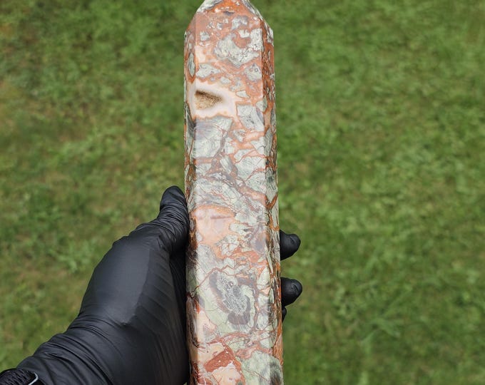 10.9" Money Agate Tower