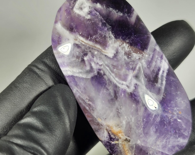 Dream Amethyst Palm Stone