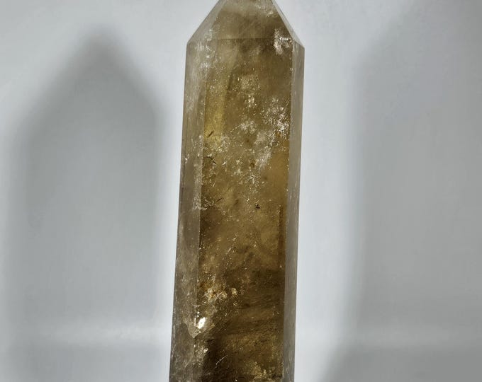 6" Smoky Citrine Tower
