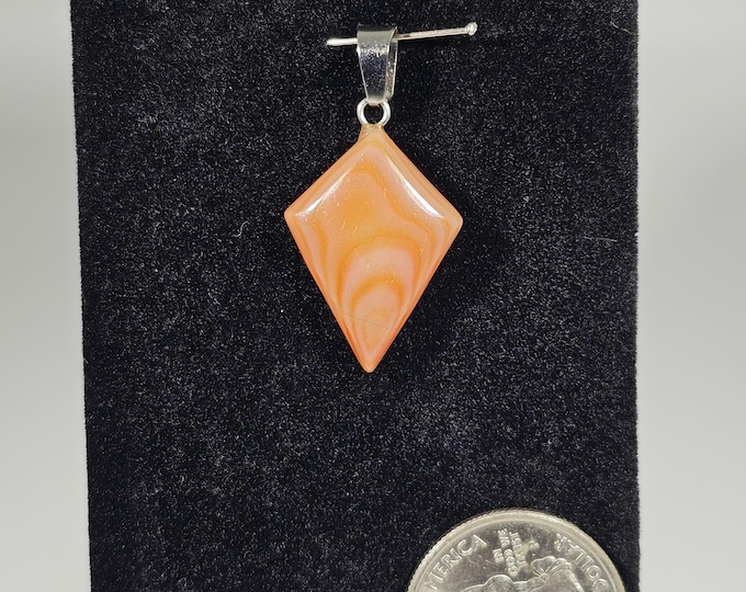Banded Carnelian Pendant