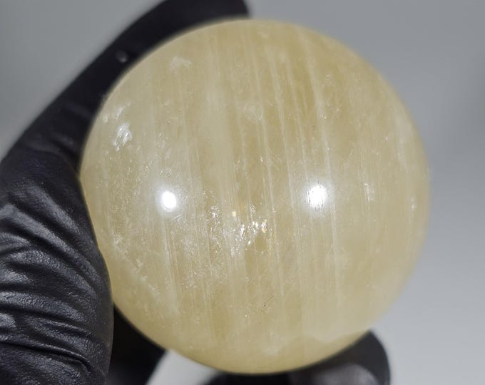 43mm Honey Calcite Sphere