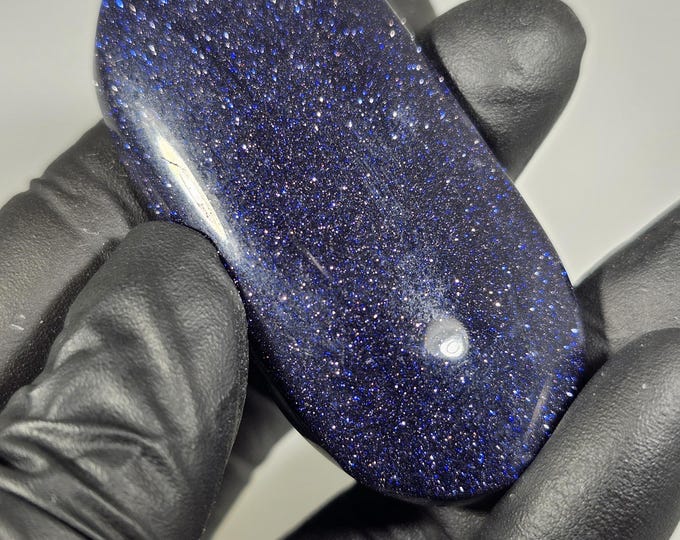 Blue Sandstone Palm Stone