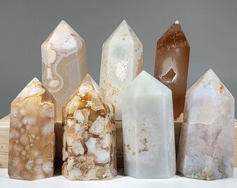 Imperfect* You Choose Flower Agate Tower