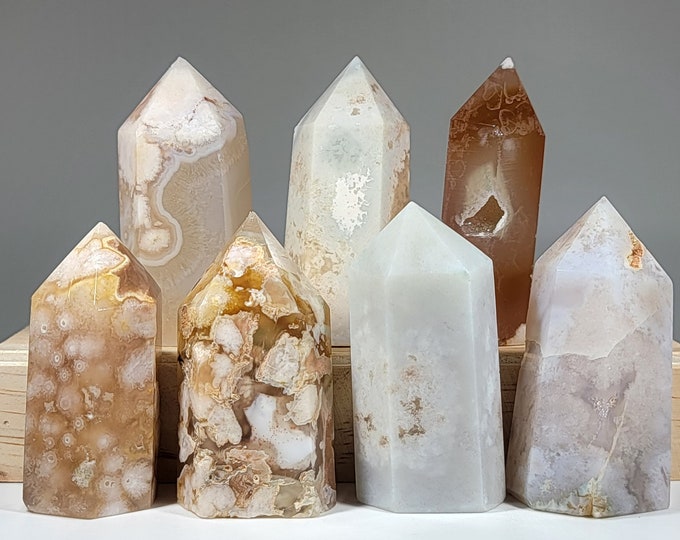 Imperfect* You Choose Flower Agate Tower