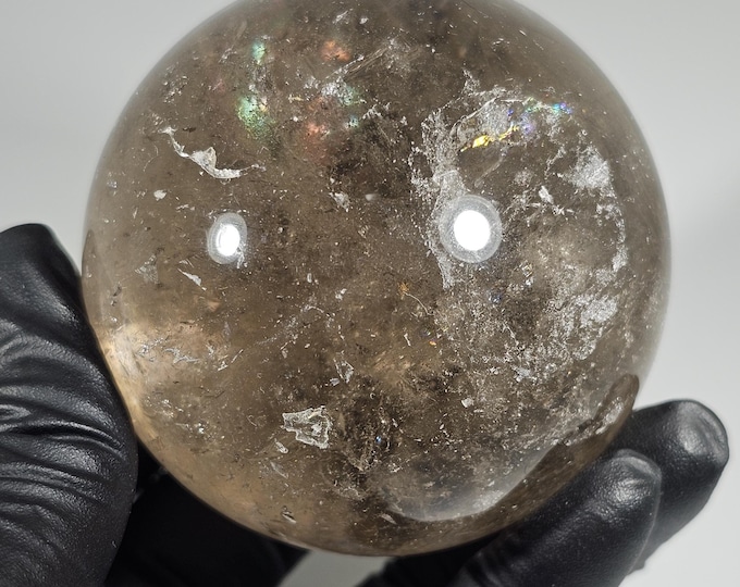 57mm Smoky Quartz Sphere