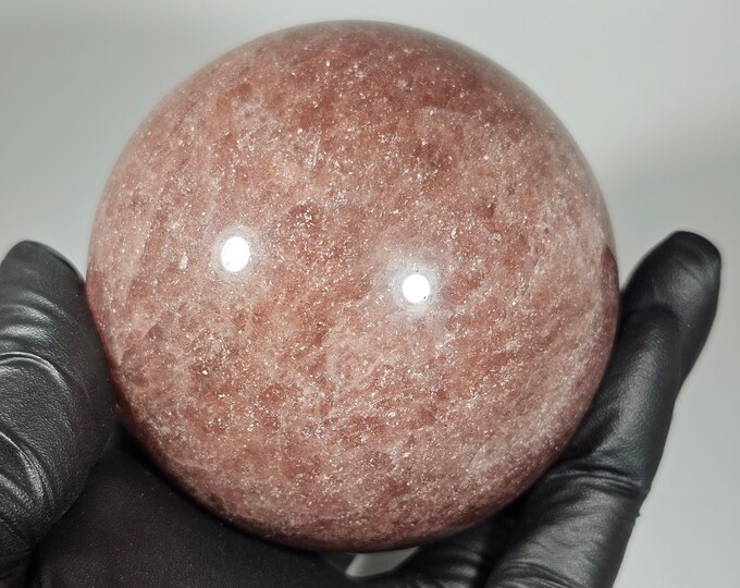 68mm Strawberry Quartz Sphere