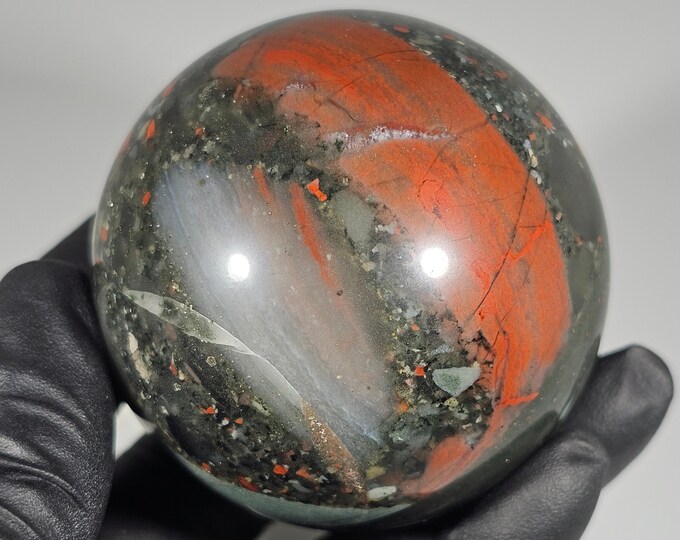 52mm African Bloodstone Sphere