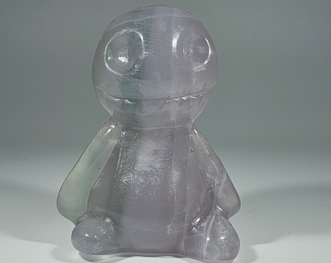 Fluorite Voodoo Doll Carving
