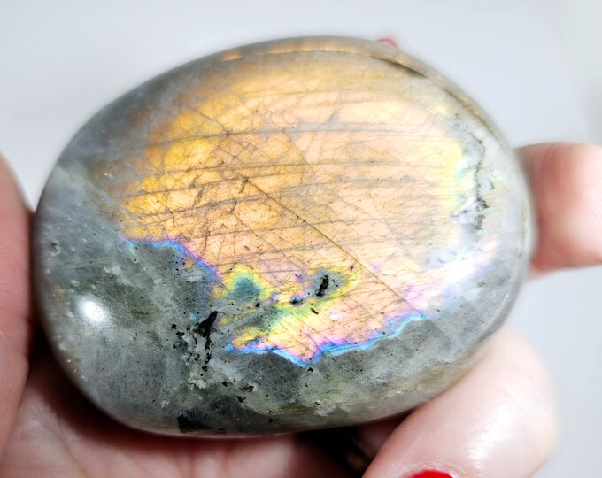 Labradorite Palm Stone