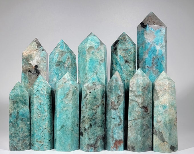 You Choose Smoky Amazonite Tower