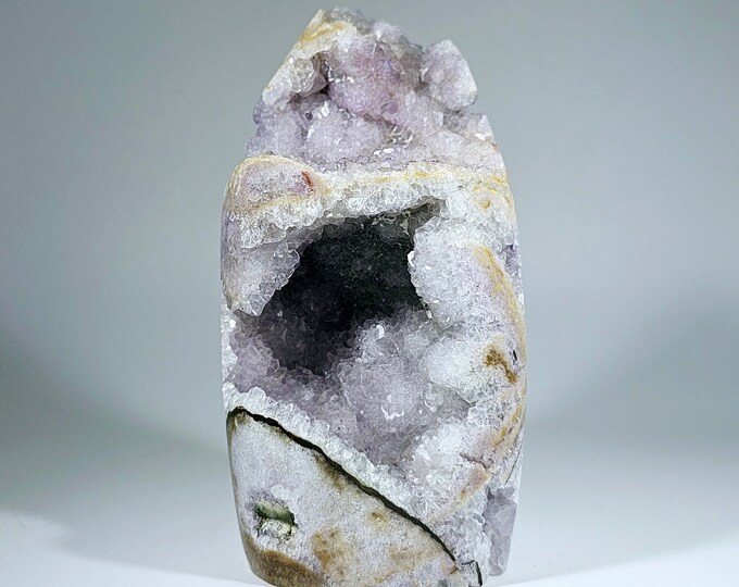 Druzy Fluorite Sphalerite Freeform / Flame