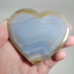 Banded Agate Heart Bowl