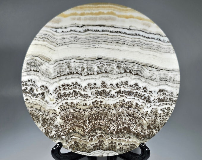4.6" Dendritic Calcite Slab
