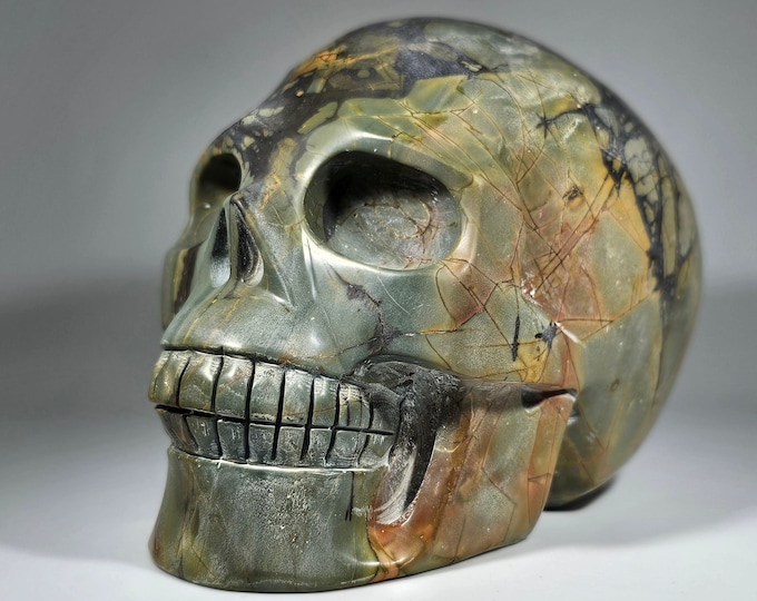 4.6" Cherry Creek Jasper Skull
