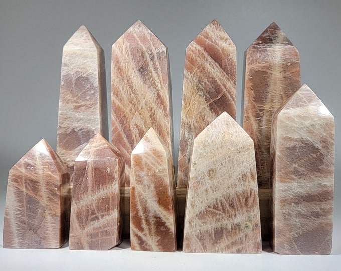 Your Choice Peach Moonstone Tower