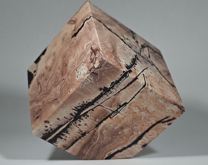 2.1" Picture Jasper Cube