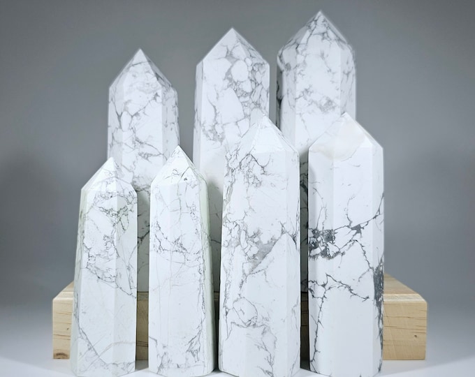 Your Choice Howlite Tower