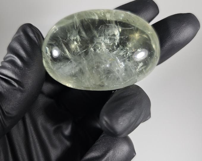 Green Amethyst Palm Stone Prasiolite
