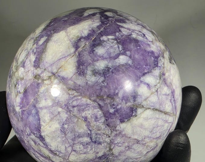 73mm Purple Opal Sphere *Imperfect