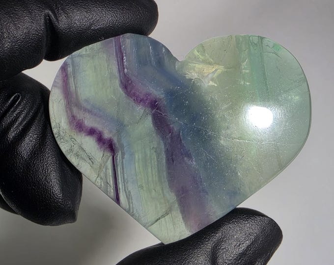 Fluorite Heart Stone *Imperfect