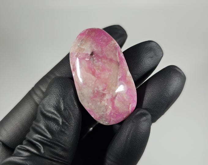 Small Cobalt Calcite Palm Stone