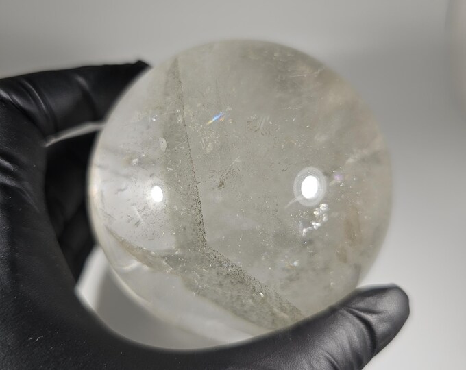 75mm Clear Quartz Sphere