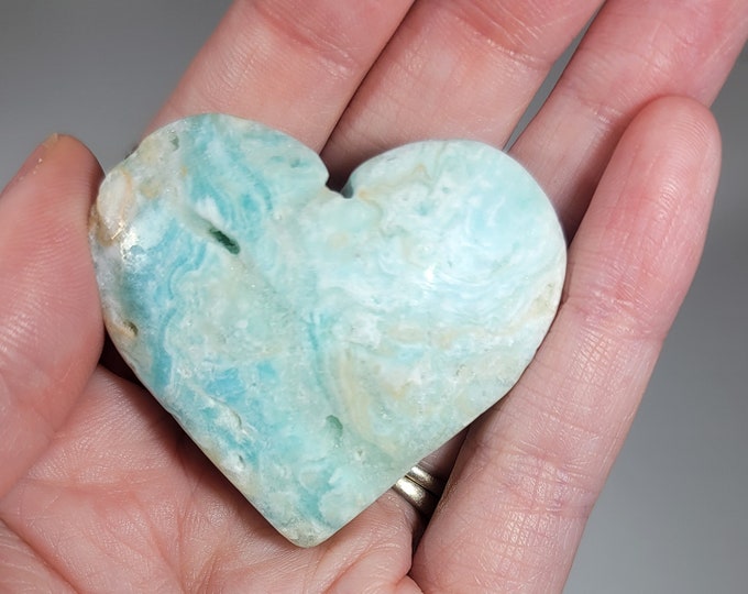 Hemimorphite Heart