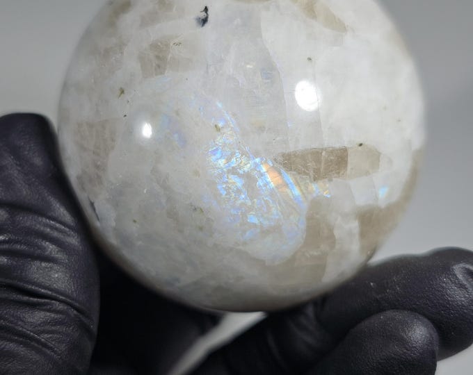 47mm Rainbow Moonstone Sphere