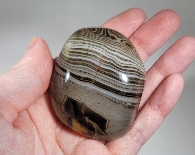 Sardonyx Palm Stone