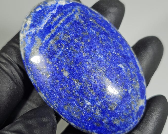 Lapis Lazuli Palm Stone