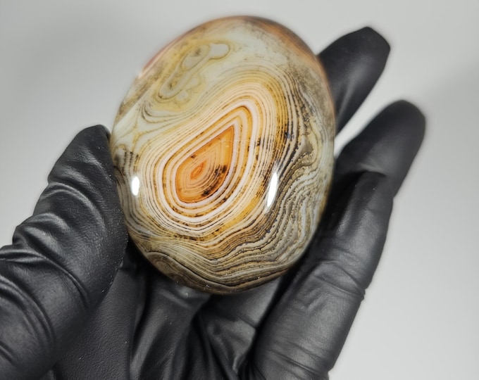 Sardonyx Palm Stone
