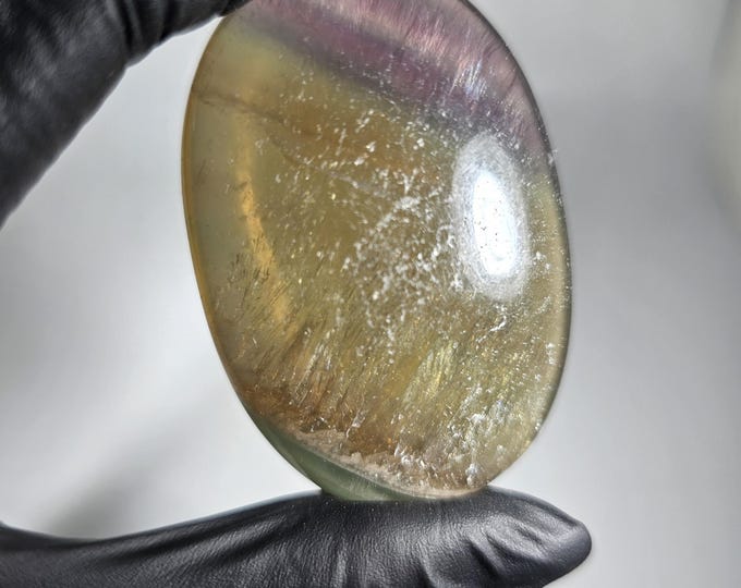 Fluorite Palm Stone
