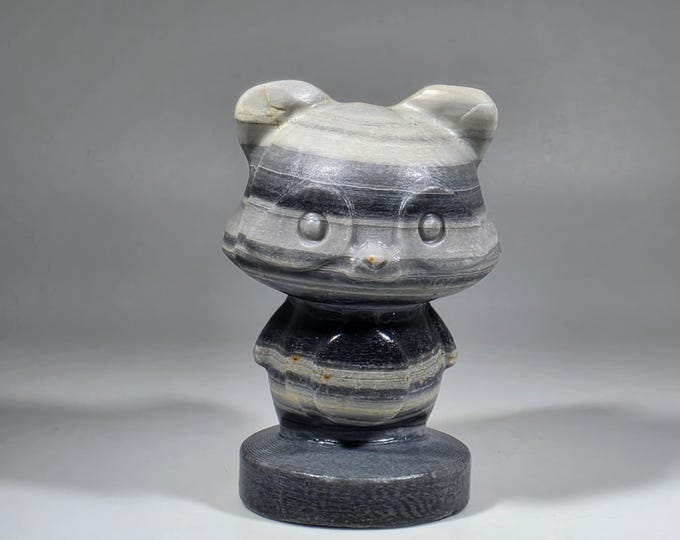 Taiji Jade Racoon Carving