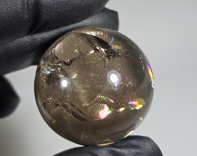 25mm Smoky Quartz Sphere