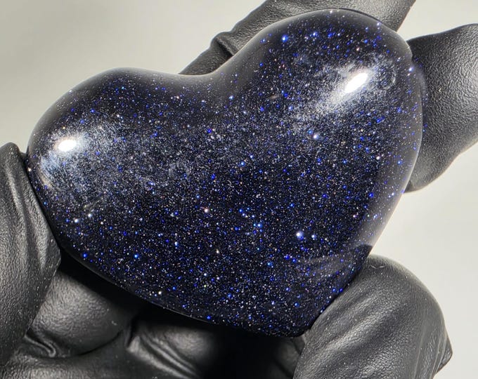Blue Sandstone Heart Stone
