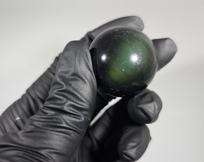 28mm Rainbow Obsidian Sphere