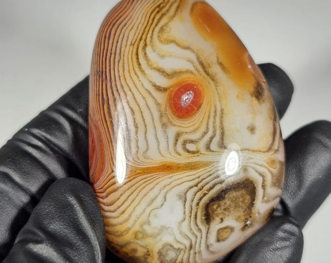 Sardonyx Palm Stone