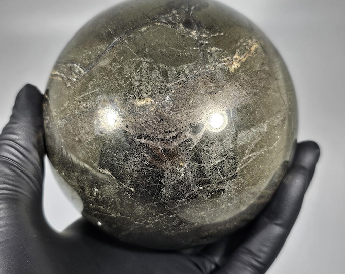 99mm Pyrite Sphere