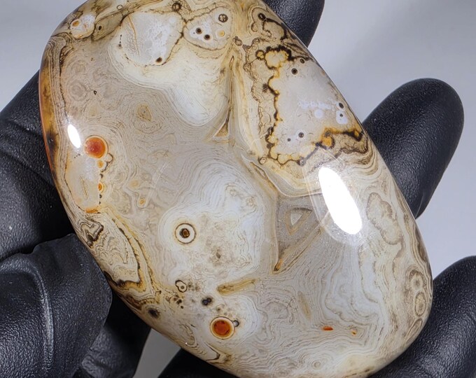 Sardonyx Palm Stone