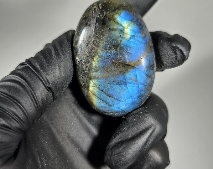 Labradorite Palm Stone *Imperfect