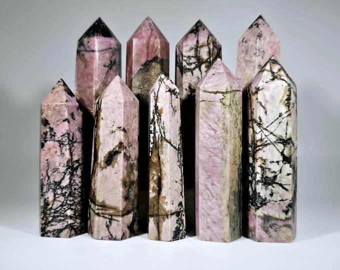 Your Choice Rhodonite Tower