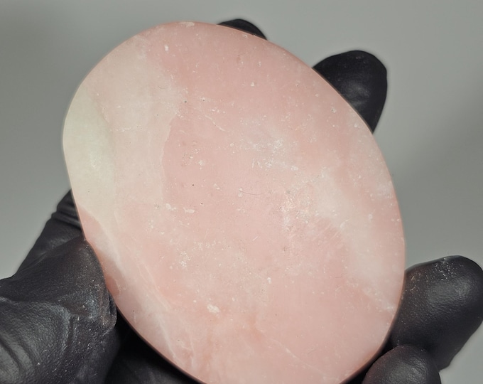 Pink Opal Palm Stone